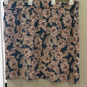 Floral Print Women's Skirt